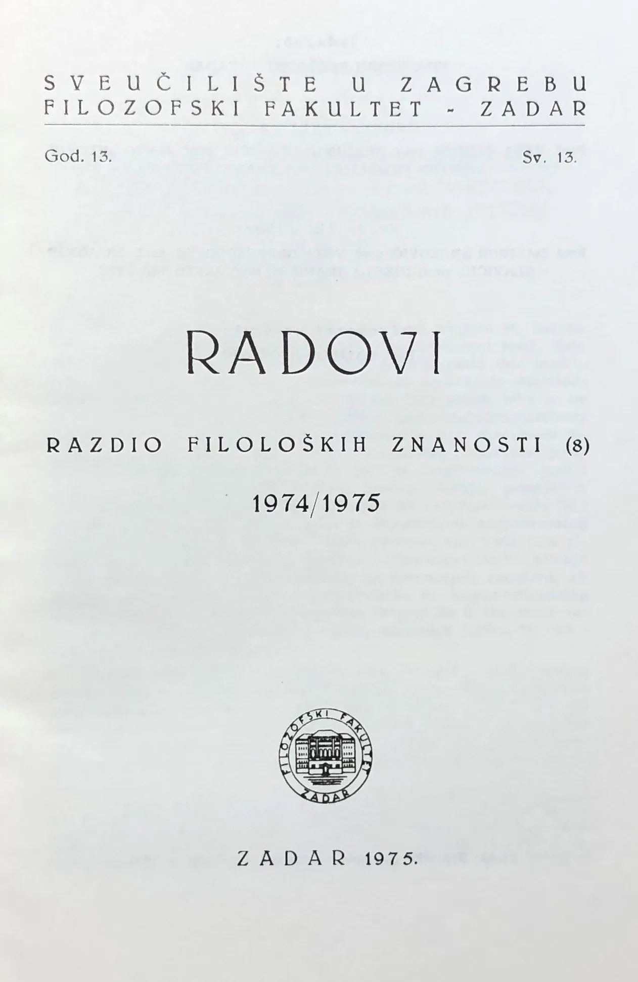 					Pogledaj Svezak 13 Br. 8 (1975)
				